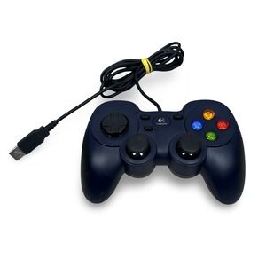 Logitech F310 Wired Gamepad Controller Dark Blue Black PC Gaming G-U0001